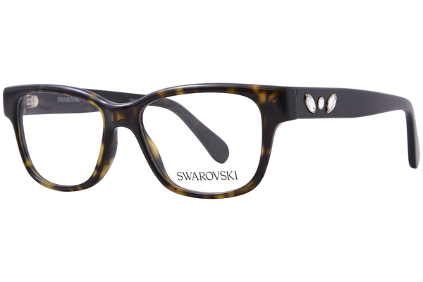 Swarovski SK2007 Eyeglasses Women's Full Rim Square Shape