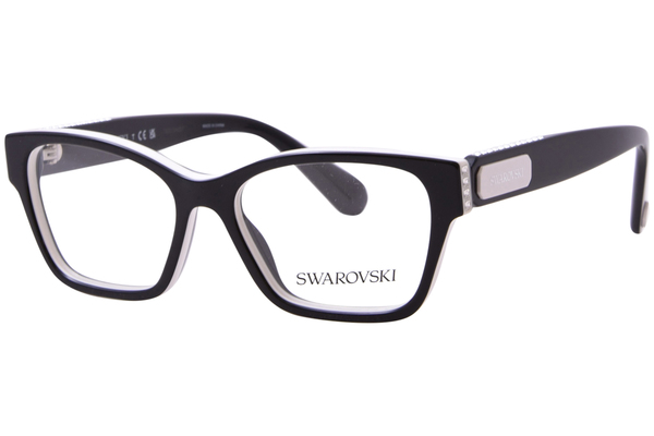 Swarovski SK2013 Eyeglasses Women's Full Rim Rectangle Shape