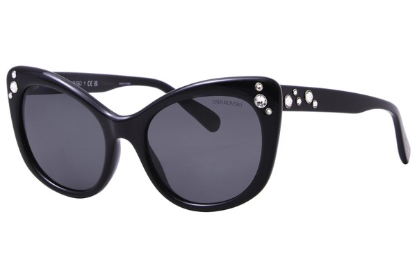  Swarovski SK6020 Sunglasses Women's Cat Eye 