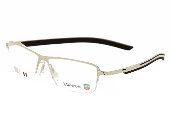 Tag Heuer Eyeglasses TH3824 TH 3824 Semi Rim Optical Frame