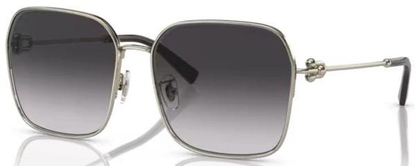  Tiffany & Co. TF3093D Sunglasses Women's Square Shape 