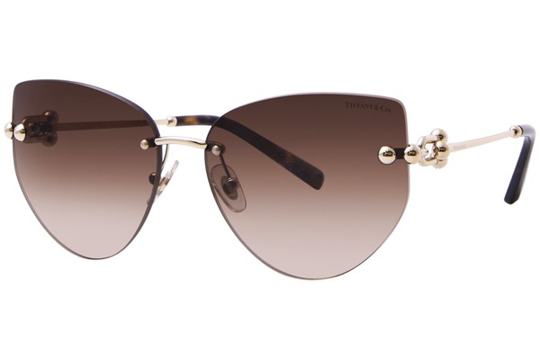  Tiffany & Co. TF3096 Sunglasses Women's Butterfly Shape 