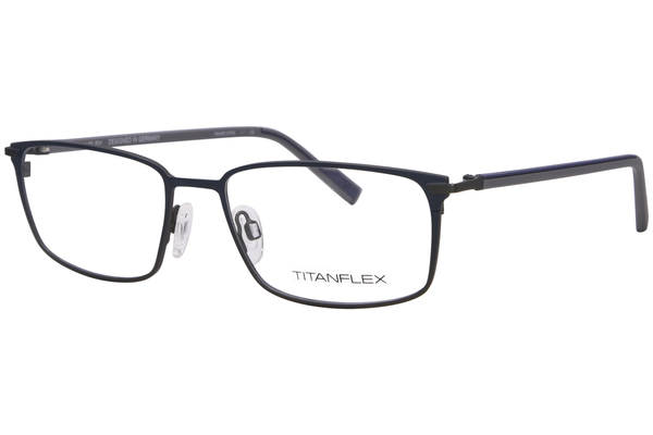  TitanFlex 827079 Eyeglasses Men's Full Rim Rectangle Shape 