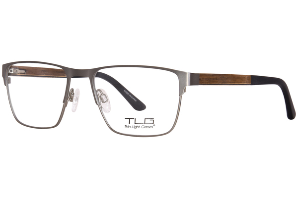 TLG NU055 Eyeglasses Men's Full Rim Square Shape