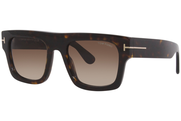  Tom Ford Fausto TF711 Sunglasses Men's Square Shades 