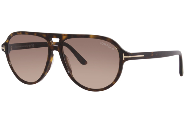  Tom Ford Jeffrey TF932 Sunglasses Men's Pilot 