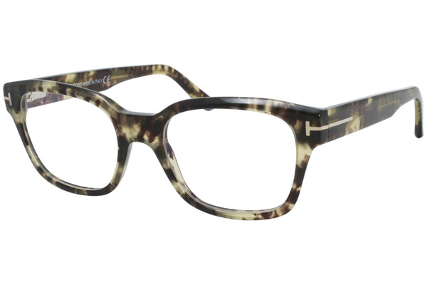  Tom Ford TF5535-B Eyeglasses Men's Full Rim Square Optical Frame 