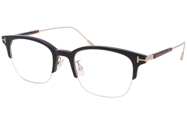  Tom Ford TF5645-D Men's Eyeglasses Half Rim Rectangular Optical Frame 