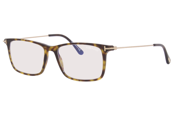  Tom Ford TF5758-B Eyeglasses Men's Full Rim Square Shape 