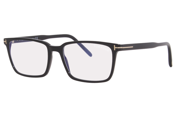  Tom Ford TF5802-B Eyeglasses Men's Full Rim Rectangle Shape 
