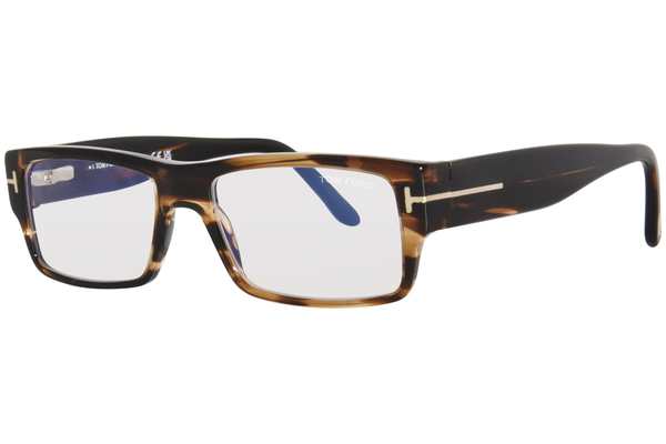  Tom Ford TF5835-B Eyeglasses Men's Full Rim Rectangle Shape 