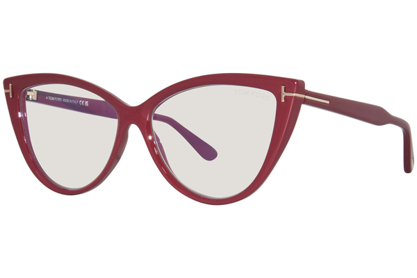  Tom Ford TF5843-B Eyeglasses Women's Full Rim Cat Eye 