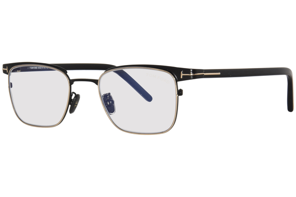  Tom Ford TF5854-D-B Eyeglasses Men's Full Rim Rectangle Shape 