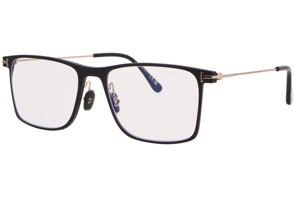  Tom Ford TF5865-B Eyeglasses Full Rim Rectangle Shape 