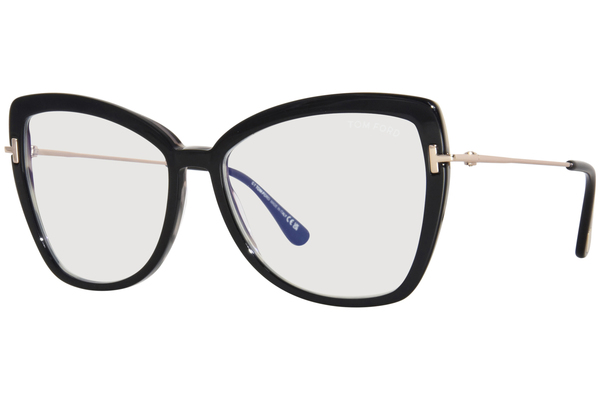  Tom Ford TF5882-B Eyeglasses Women's Full Rim Butterfly Shape 