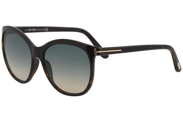 Tom Ford Women's Geraldine-02 TF568 TF/568 Fashion Oval Sunglasses |  