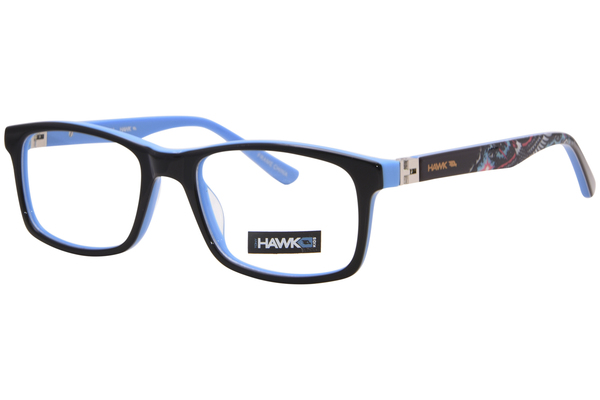  Tony Hawk THK081 Eyeglasses Youth Kids Boy's Full Rim Rectangle Shape 