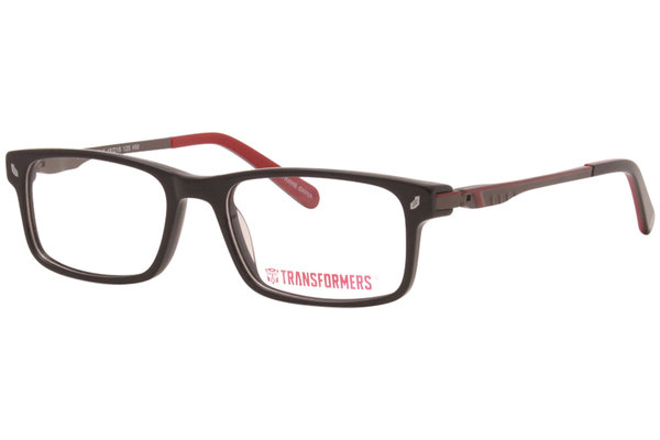 Transformers Mission Eyeglasses Youth Boy's Full Rim Rectangular Optical Frame