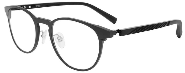 Tumi VTU514 Eyeglasses Men's Full Rim Round Shape