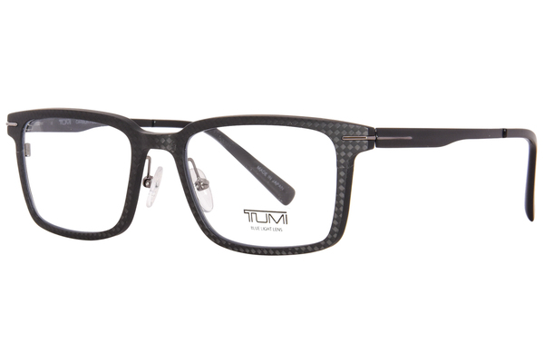  Tumi VTU521 Eyeglasses Men's Full Rim Rectangle Shape 