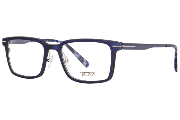 Tumi VTU521 Eyeglasses Men's Full Rim Rectangle Shape