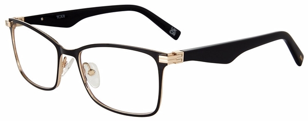  Tumi VTU524 Eyeglasses Women's Full Rim Rectangle Shape 