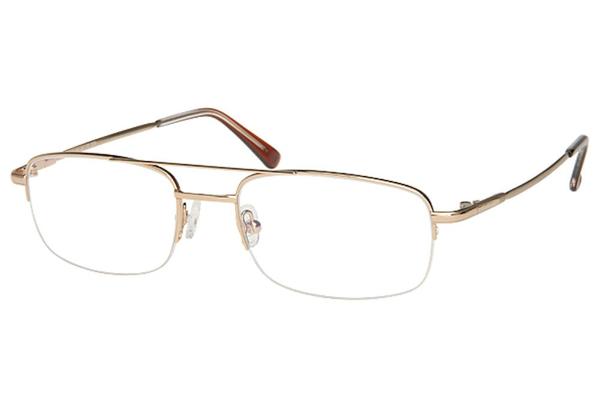 Tuscany Men's Eyeglasses 490 Half Rim Optical Frame