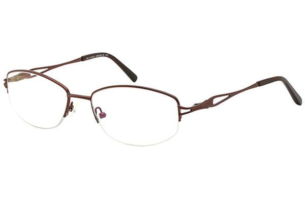  Tuscany Men's Eyeglasses 574 Half Rim Optical Frame 