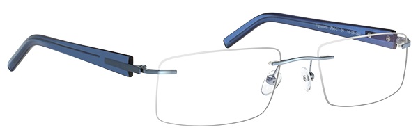 Tuscany Men's Signature Eyeglasses PMA Rimless Optical Frame