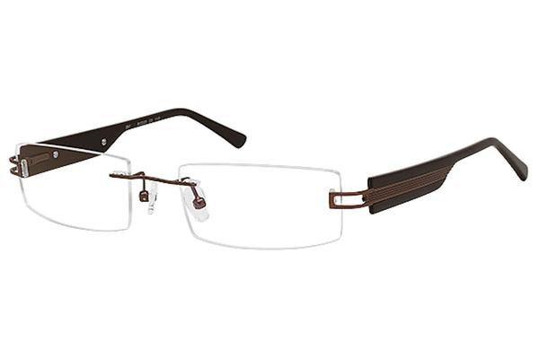  Tuscany Women's Eyeglasses 511 Rimless Optical Frame 