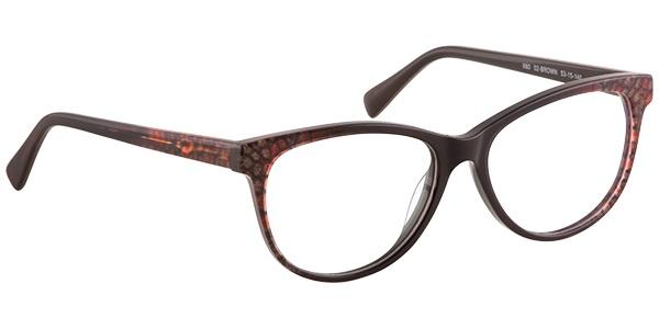 Tuscany Women's Eyeglasses 660 Full Rim Optical Frame