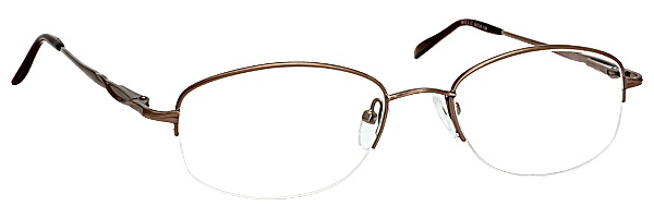  Tuscany Women's Select-8 Eyeglasses Half Rim Optical Frame 