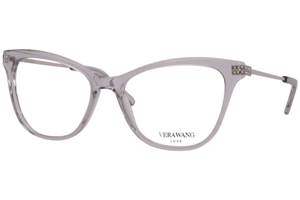  Vera Wang Evangeline Eyeglasses Women's Full Rim Cat Eye Optical Frame 