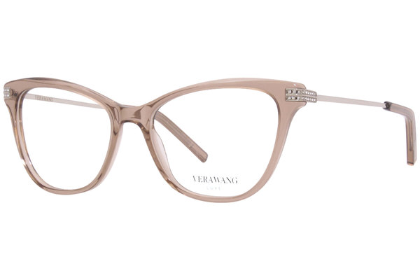 Vera Wang Evangeline Eyeglasses Women's Full Rim Cat Eye Optical Frame