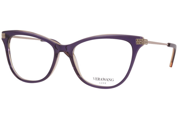 Vera Wang Evangeline Eyeglasses Women's Full Rim Cat Eye Optical Frame