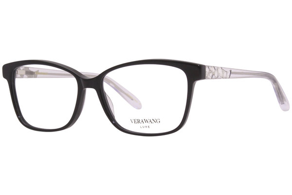  Vera Wang Evonne Eyeglasses Women's Full Rim Rectangular Optical Frame 