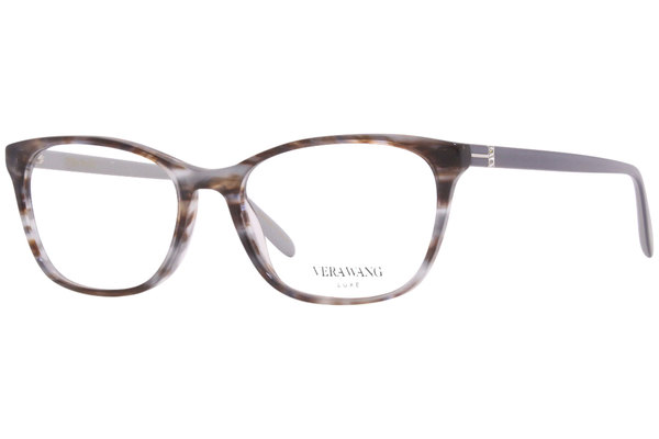  Vera Wang Miranda Eyeglasses Women's Full Rim Rectangular Optical Frame 