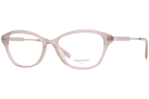  Vera Wang Taffeta Eyeglasses Women's Full Rim Oval Optical Frame 