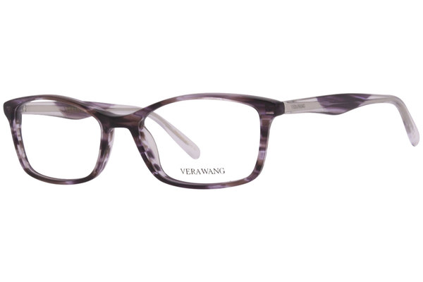  Vera Wang V523 Eyeglasses Women's Full Rim Rectangular Optical Frame 