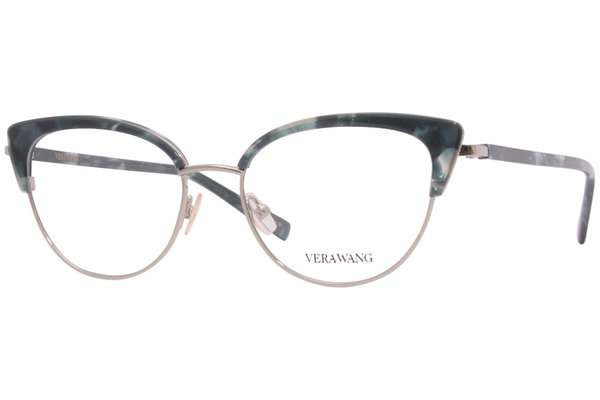 Vera Wang V568 Eyeglasses Women's Full Rim Cat Eye Optical Frame