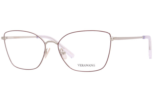  Vera Wang V574 Eyeglasses Women's Full Rim Cat Eye Optical Frame 