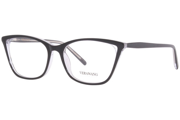  Vera Wang V586 Eyeglasses Women's Full Rim Cat Eye 