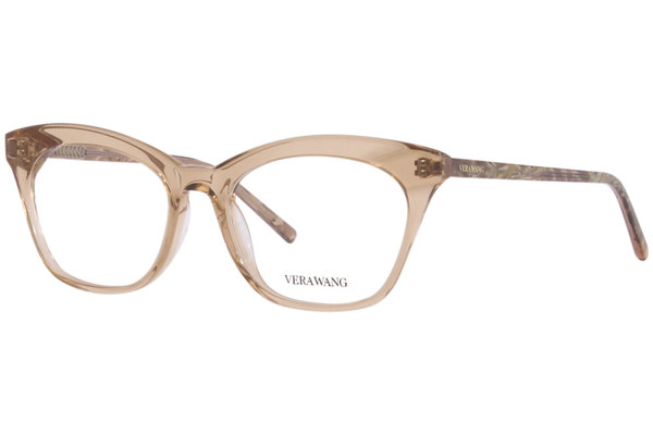  Vera Wang V588 Eyeglasses Women's Full Rim Cat Eye 