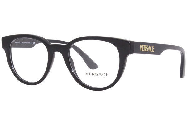  Versace 3317 Eyeglasses Men's Full Rim Round Shape 