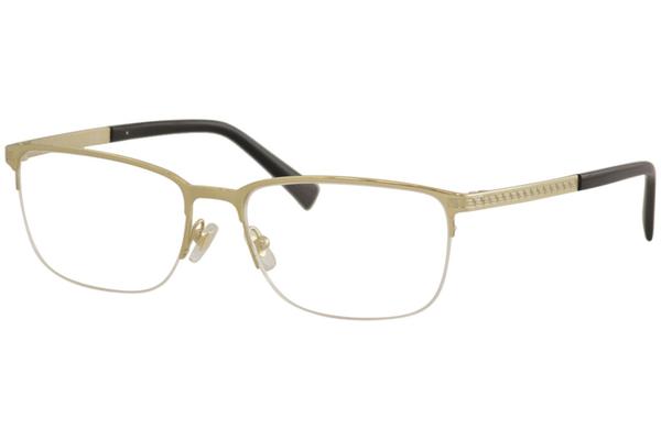  Versace Men's Eyeglasses VE1263 Half Rim Optical Frame 