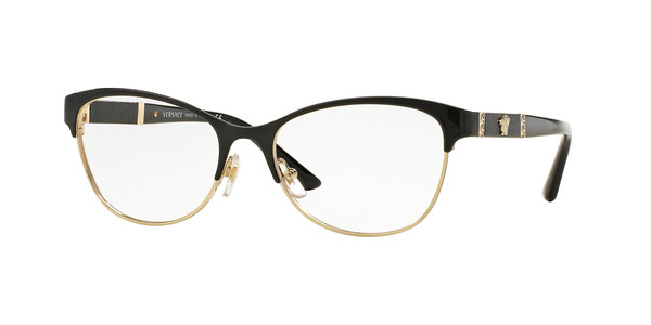 Versace VE1233Q Eyeglasses Women's Full Rim Cat Eye Optical Frame