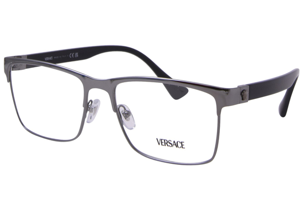  Versace VE1285 Eyeglasses Men's Full Rim Rectangle Shape 