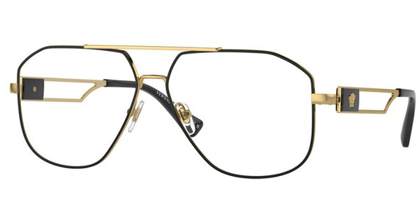  Versace VE1287 Eyeglasses Men's Full Rim Pilot 