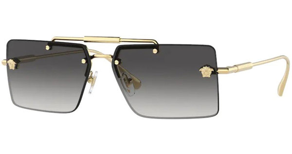  Versace VE2245 Sunglasses Women's Rectangle Shape 