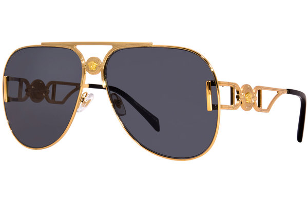  Versace VE2255 Sunglasses Pilot Shape 